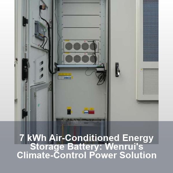 7 kWh Air-Conditioned Energy Storage Battery: Wenrui's Climate-Control Power Solution